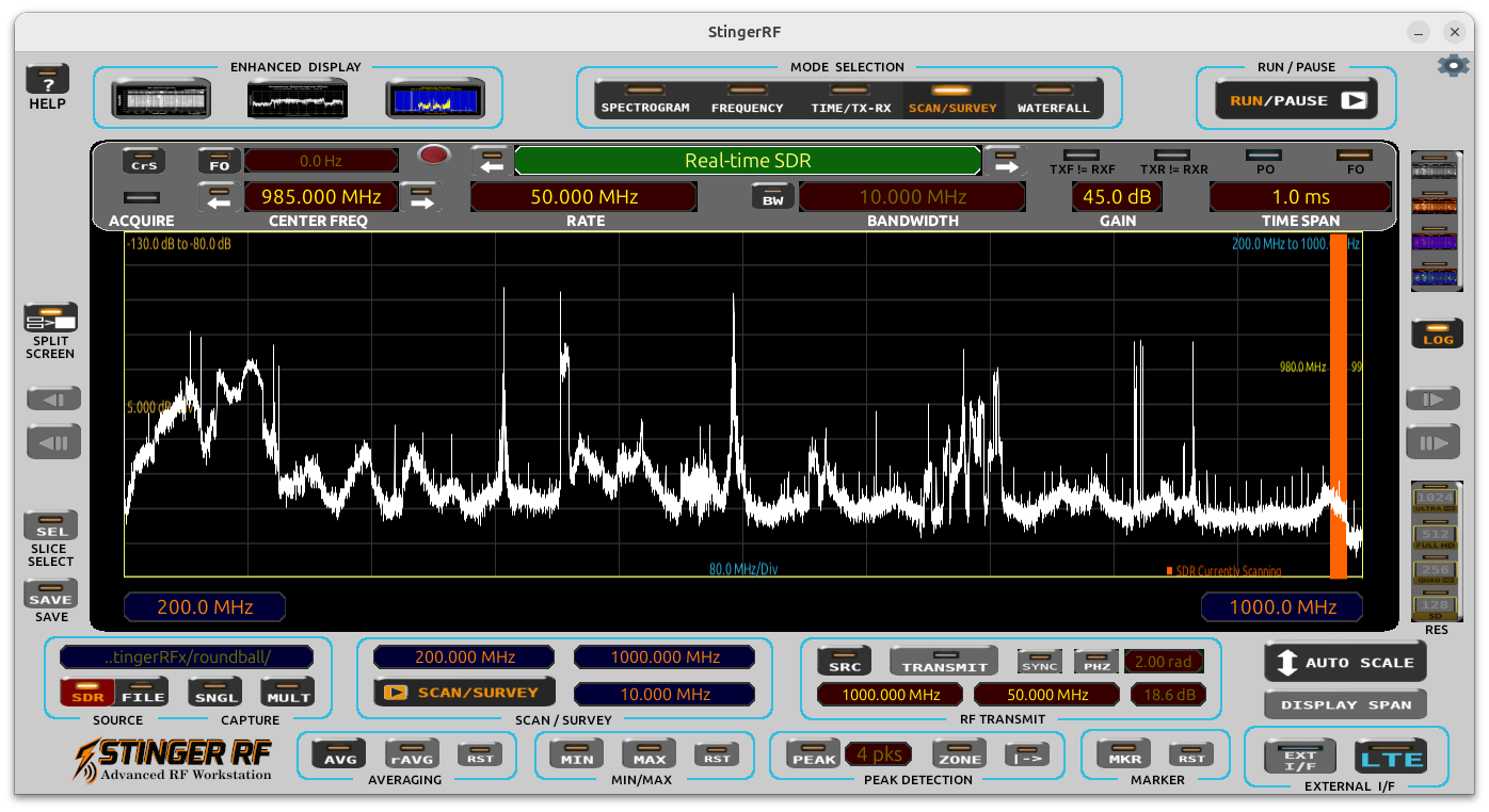 Stinger RF example 2